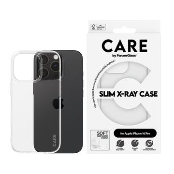 iPhone 16 Pro PanzerGlass Care Fashion Slim X-Ray Hülle - Durchsichtig