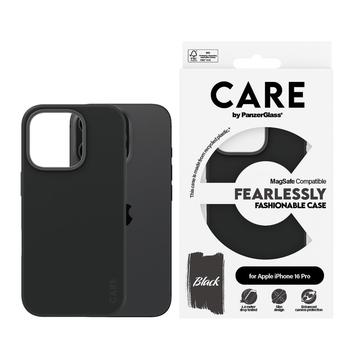 iPhone 16 Pro PanzerGlass Care Fearlessly Fashionable Case - MagSafe-kompatibel - Schwarz