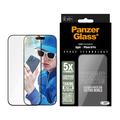 iPhone 16 Pro PanzerGlass Ceramic Protection Ultra-Wide Fit EasyAligner Panzerglas - 9H - Schwarzer Rand