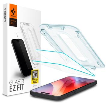 iPhone 16 Pro Spigen Glas.tR Ez Fit Panzerglas - 9H - 2 Stk.