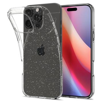 iPhone 16 Pro Spigen Liquid Crystal Glitter Hülle - Durchsichtig