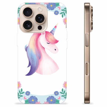 iPhone 16 Pro TPU Hülle - Einhorn