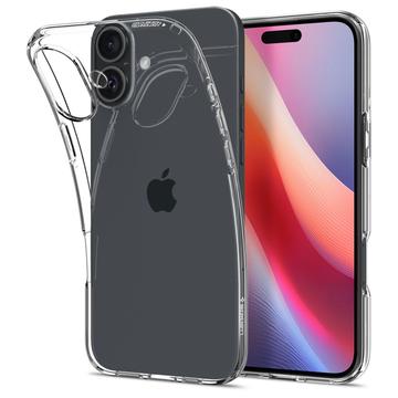 iPhone 16 Spigen Liquid Crystal TPU Hülle - Durchsichtig