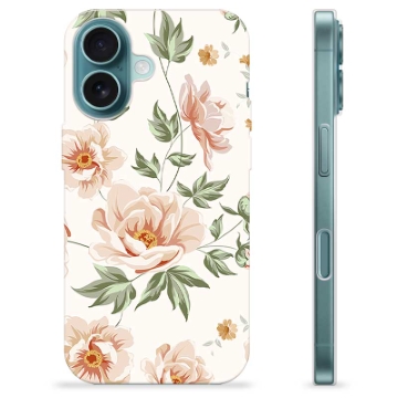 iPhone 16 TPU Hülle - Blumen