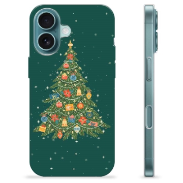 iPhone 16 TPU Hülle - Weihnachtsbaum