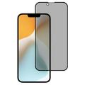 iPhone 16e Privacy Full Cover Panzerglas - Schwarz Rand