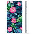 iPhone 6 / 6S TPU Hülle - Tropische Blumen