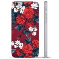 iPhone 6 / 6S TPU Hülle - Vintage Blumen