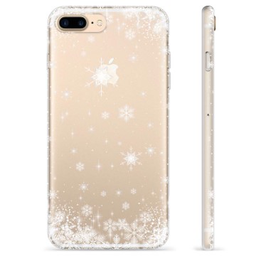 iPhone 7 Plus / iPhone 8 Plus TPU Hülle - Schneeflocken