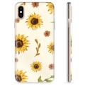 iPhone XS Max TPU Hülle - Sonnenblume