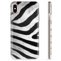 iPhone XS Max TPU Hülle - Zebra