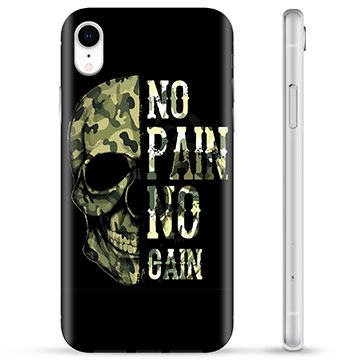 iPhone XR TPU Hülle - No Pain, No Gain