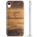 iPhone XR TPU Hülle - Holz