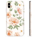 iPhone XS Max TPU Hülle - Blumen