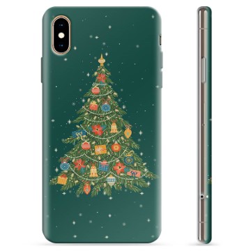 iPhone XS Max TPU Hülle - Weihnachtsbaum