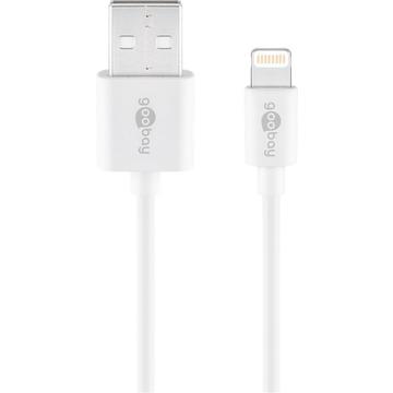 Goobay USB-A / Lightning Daten- und Ladekabel - 1m