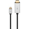 Goobay USB-C auf HDMI Adapter Kabel - 2m