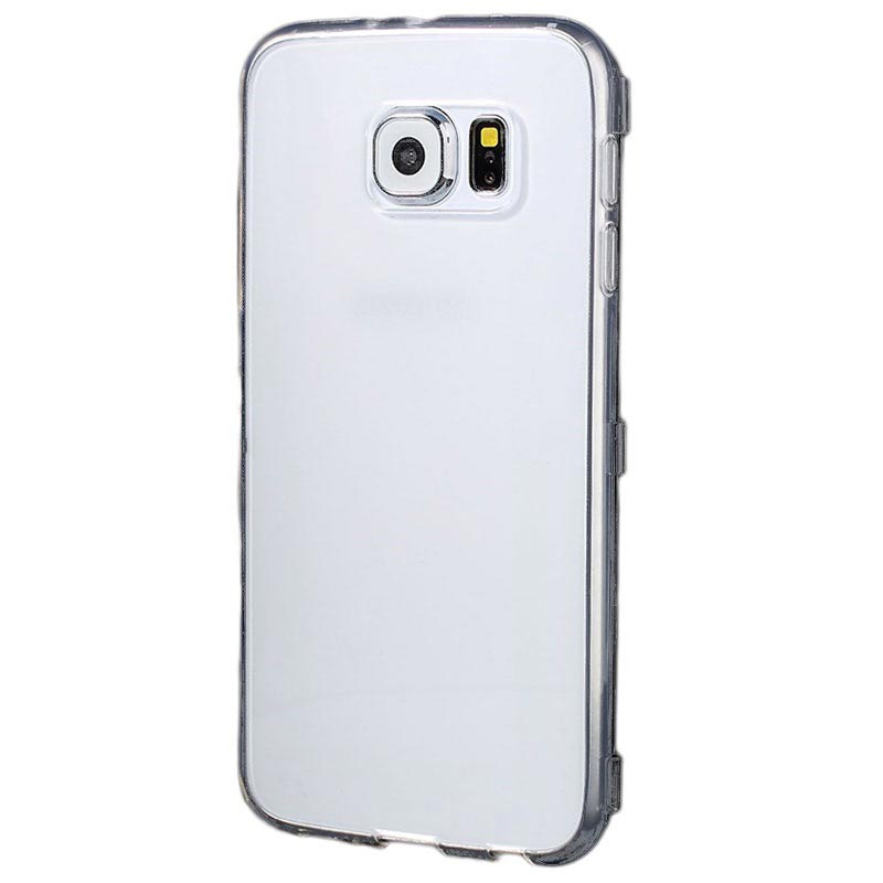 Samsung Galaxy S6 Flip TPU Hülle - Durchsichtig