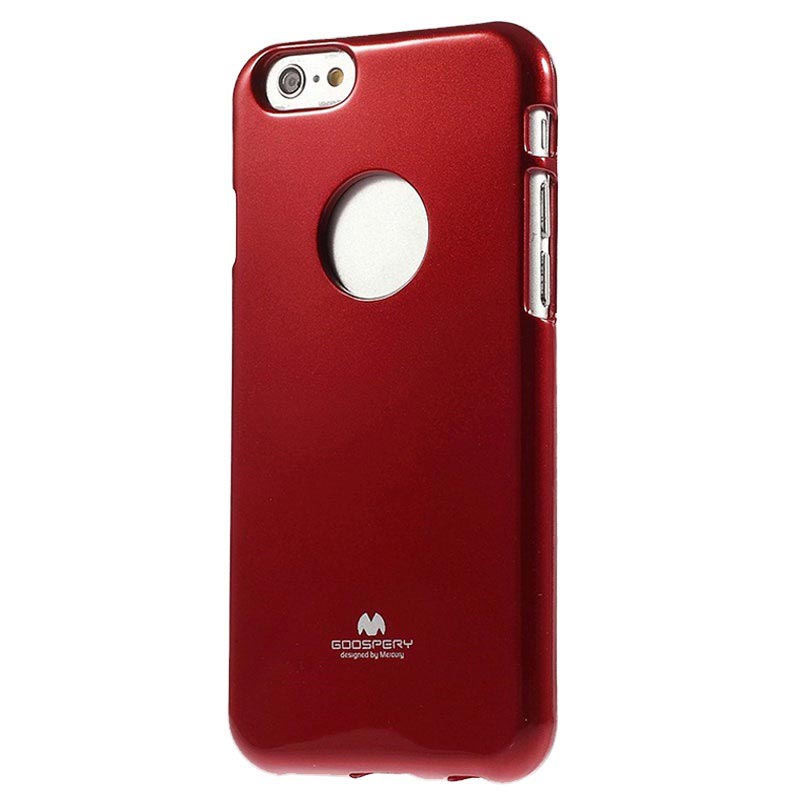 iPhone 6 / 6S Mercury Goospery TPU Hülle - Rot