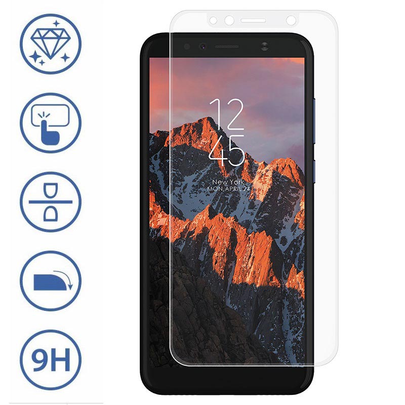 Panzer FullFit Huawei Y6 (2018) Glas Displayschutz