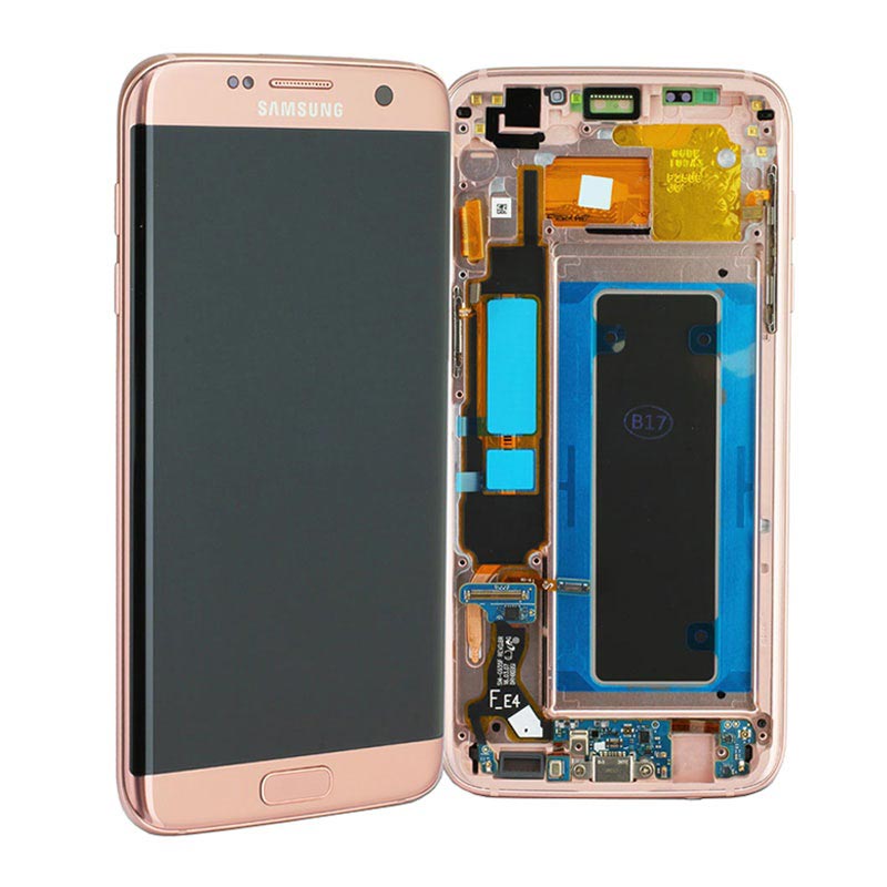 Samsung Galaxy S7 Edge Oberschale & LCD Display GH97 ...