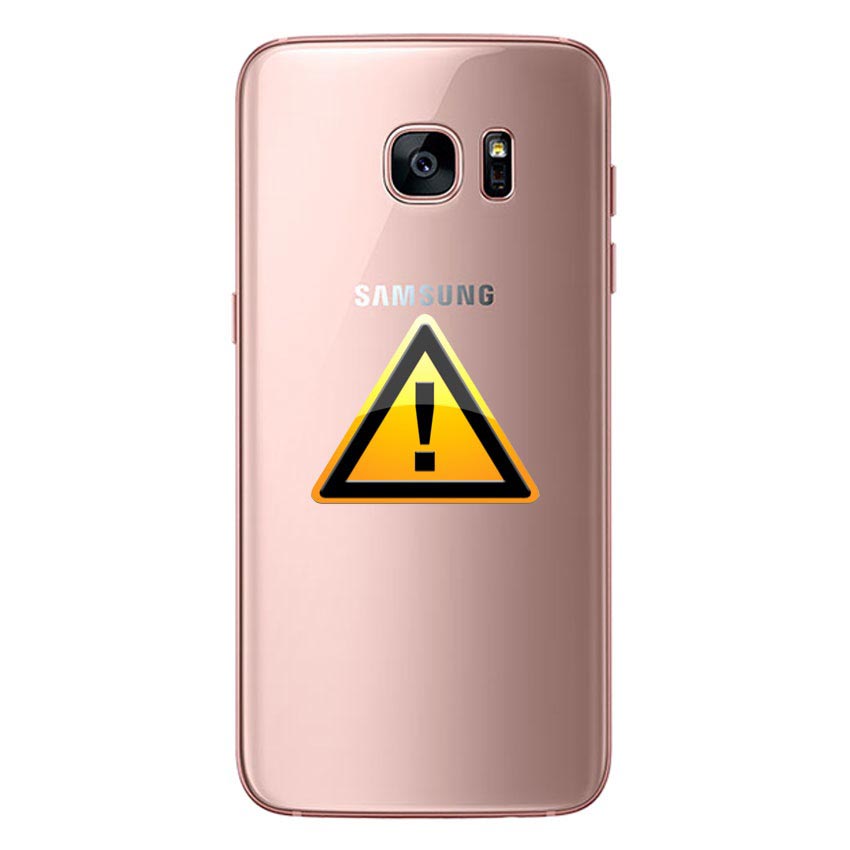 Samsung Galaxy S7 Edge Akkufachdeckel Reparatur - Rosa