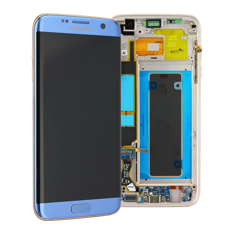 Samsung Galaxy S7 Edge Oberschale & LCD Display GH97 ...