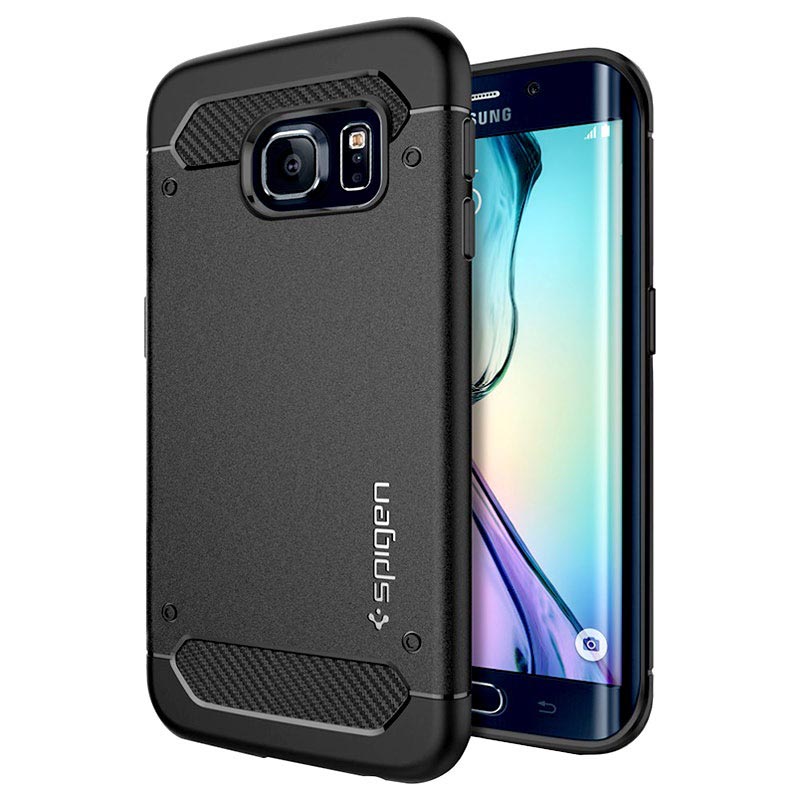 Samsung Galaxy S6 Edge Spigen Ultra Rugged Capsule Hülle ...