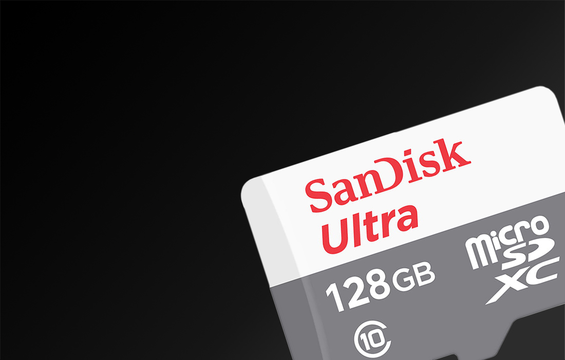 SanDisk Ultra microSDXC Memory Card SDSQUNR-128G-GN6MN - 128GB