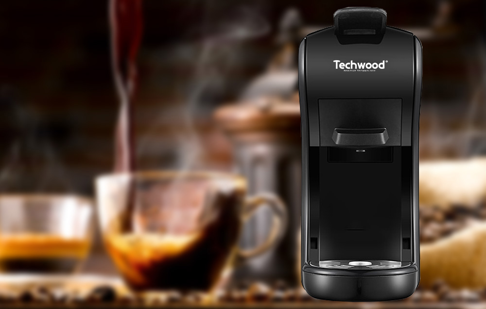 Techwood TCA-196N Kapsel-Kaffeemaschine - schwarz